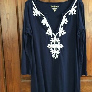Navy Lily Pulitzer Dress size S